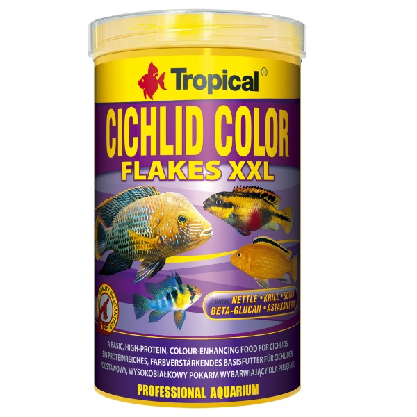 Tropical Cichlid Color Flakes XXL 1000ml