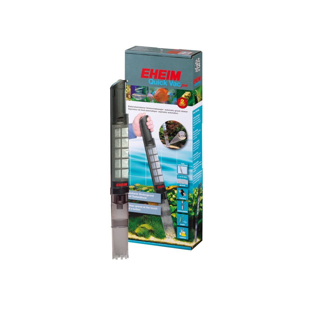 EHEIM Quick Vacpro Schlammabsauger batteriebetrieben